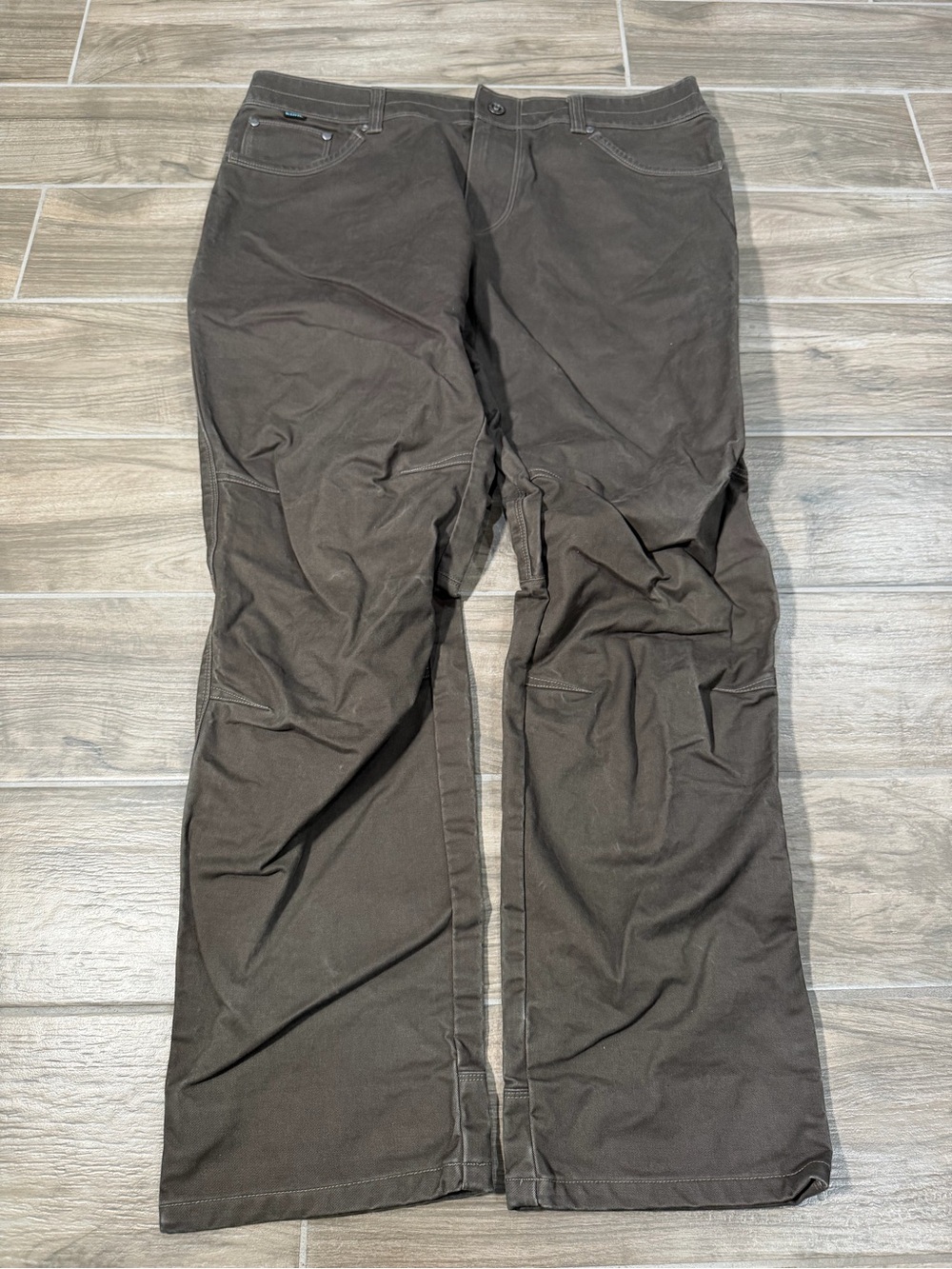 Kuhl Rydr Pants Mens 38x32 Vintage Patina Dye Ryde Hike Outdoors Camp